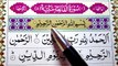 01 Surah Al-Fatihah How to Read Arabic Word by Word -  Learn Quran Easy way Surah Fatihah