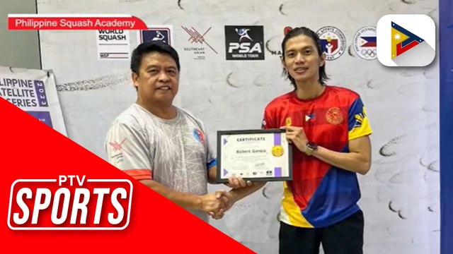 Robert Garcia, wagi sa PH Satellite Series 2