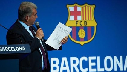 "Negreira olayı" ile ilgili konuştu! Barcelona Başkanı Laporta, Real Madrid'i topa tuttu