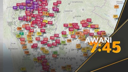 Seberang Jaya rekod Indeks Pencemaran Udara tertinggi