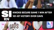 Knicks Defeat Cavs To Take Game 1