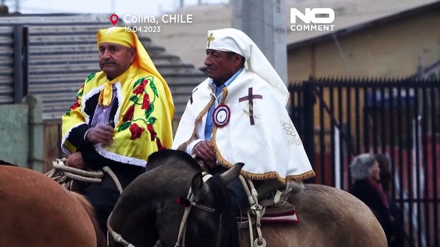 Milhares de peregrinos chilenos celebram domingo após a Páscoa