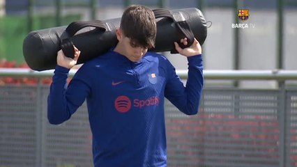 Descargar video: El Barça empieza a preparar el partido del domingo ante el Atlético