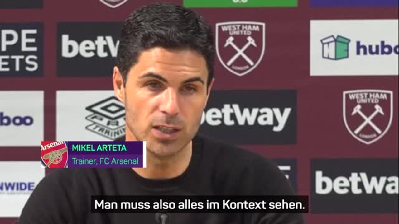 Arteta: Sakas Fehlschuss 'war entscheidend'