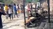 बाराबंकी: अज्ञात कारणों से गाँव में लगी आग, दो घरों की गृहस्थी जलकर हुआ राख