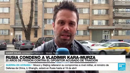 Informe desde Moscú: periodista es condenado a 25 años de presión por rechazar la guerra en Ucrania