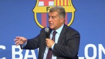 Laporta defiende al Barça y tacha a Tebas de 