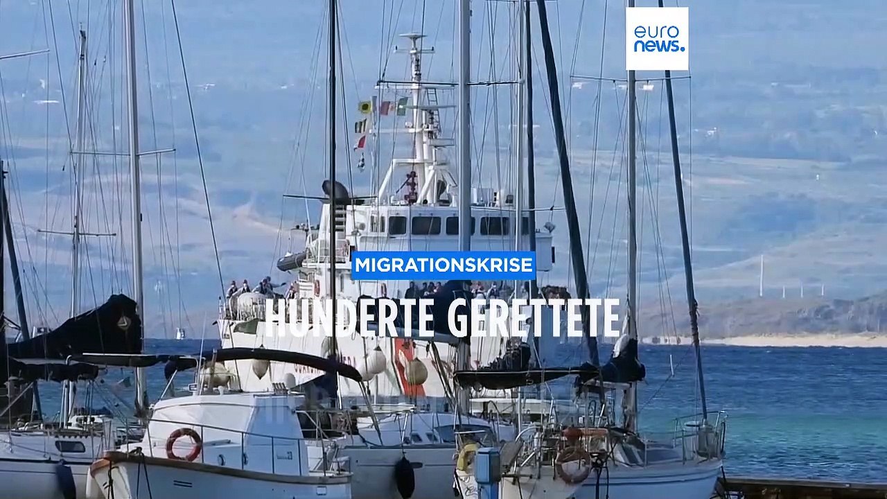Hunderte Migranten erreichen Italien - Giorgia Meloni unter Druck