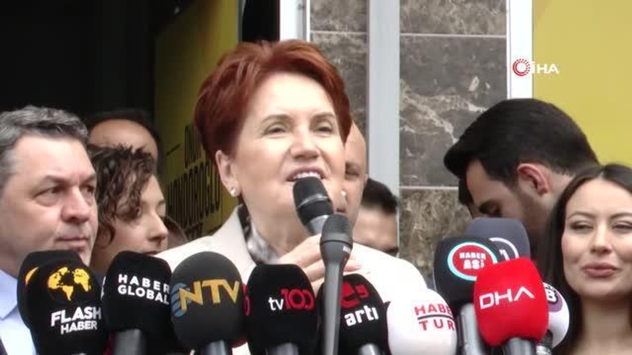 İYİ Parti lideri Akşener: "İYİ Parti bu ülkenin emniyet supabıdır"