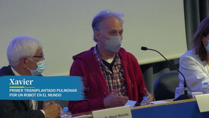 El Hospital Vall d'Hebron realiza el primer trasplante robótico de pulmón