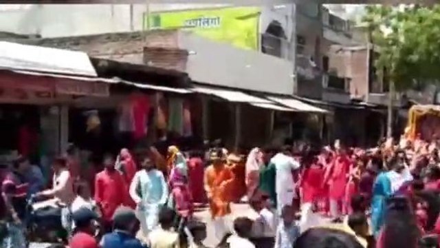 झाबुआ: सेन समाज ने धूमधाम से मनाई महाराज सेन की जन्म जयंती,निकाली शोभायात्रा