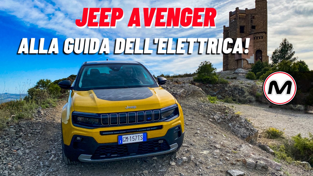 JEEP AVENGER ELETTRICA | Prova su strada a zero emissioni