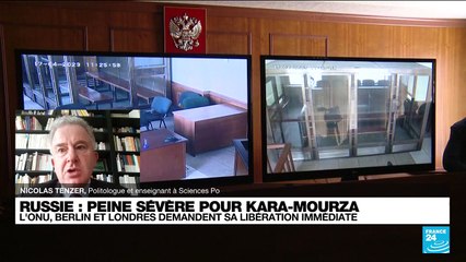 Russie : l’opposant Vladimir Kara-Mourza très lourdement condamné