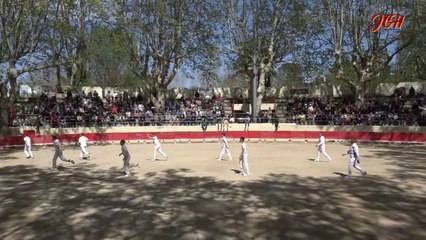 Avant course avec l'école de Sommières 16 Avril 2023