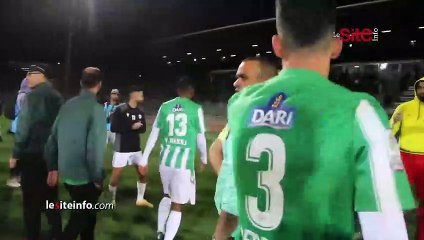 لاعبو ومدرب مولودية وجدة_كون مربحناش هاد الماتش كانت غادي تصعاب علينا الأمور ومازالين في منطقة الخطر
