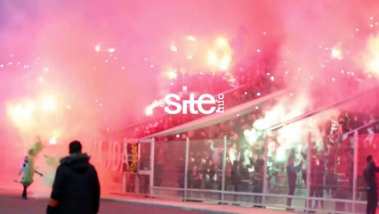 احتفال رهيب وعالمي لجماهير مولودية وجدة أمام المغرب الفاسي