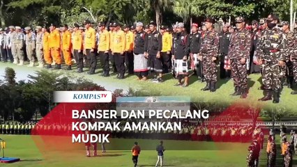 下载视频: Pengamanan Arus Mudik di Bali, Libatkan Banser dan Pecalang dalam Operasi Ketupat Agung 2023