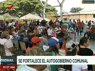 Autogobierno comunal se fortalece en el edo. Barinas para aplicar planes sociales en el territorio