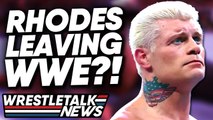 Cody Rhodes LEAVING WWE Plans?! WWE Releases! CM Punk AEW Collision! | WrestleTalk