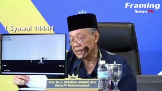 Muhammadiyah telah menetapkan 1 Syawal 1444 H jatuh pada 21 April 2023