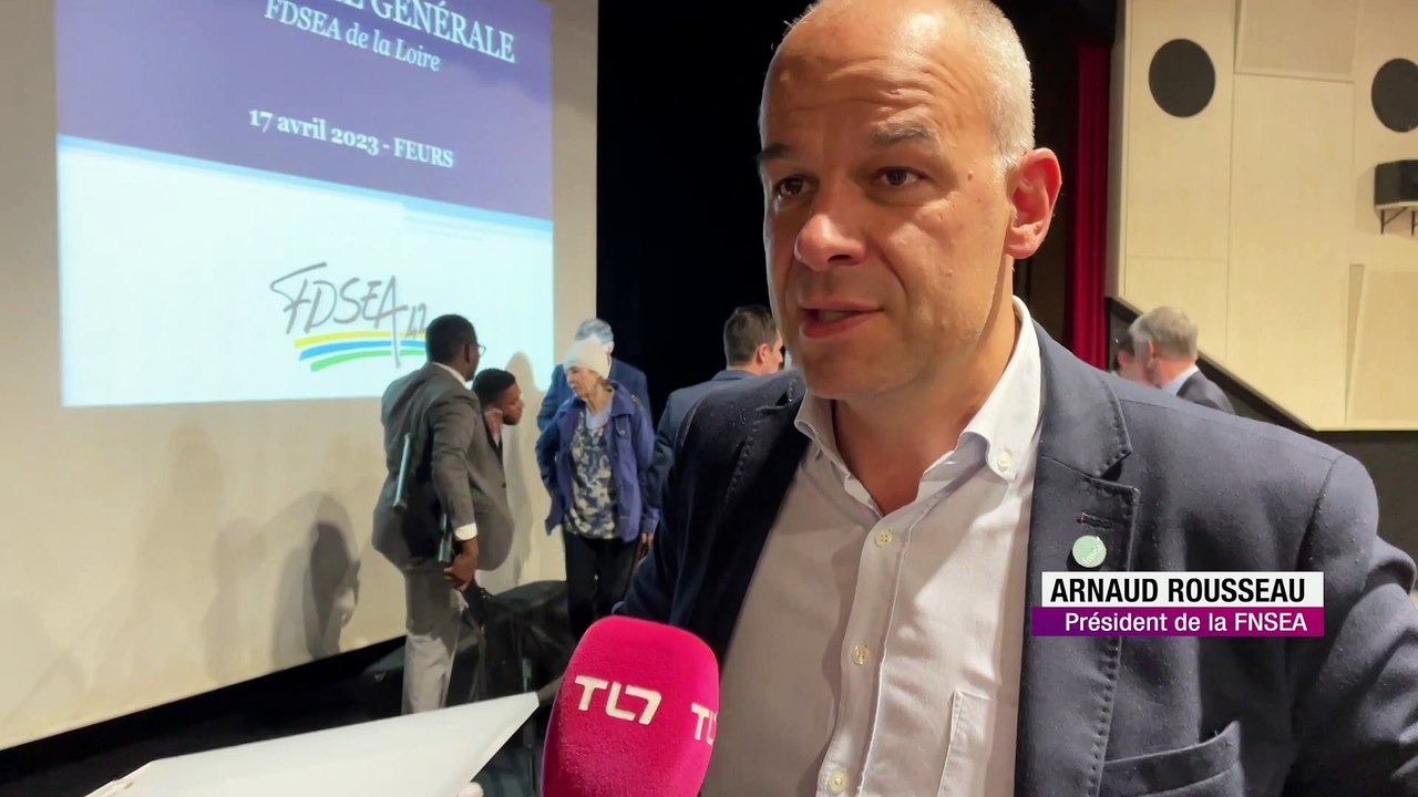 Arnaud Rousseau  choisit la Loire pour sa première visite