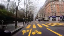 Voici la pire piste cyclable au monde et elle se trouve... à paris