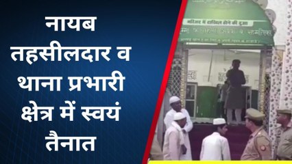 मुजफ्फरनगर: अतीक हत्याकांड के बाद संवेदनशील व धार्मिक स्थलों पर पुलिस बल तैनात