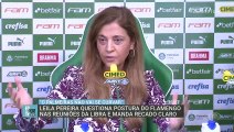 Leila Pereira, presidente do Palmeiras, ataca o Flamengo: 