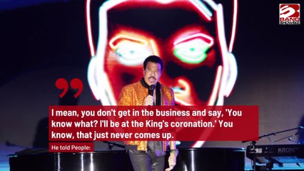 Lionel Richie 'surprised' to be chosen to perform at King Charles' Coronation Concert