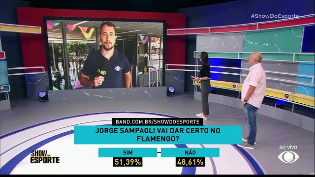Novo técnico do Flamengo, Sampaoli chega ao Rio de Janeiro 17/04/2023 13:18:14