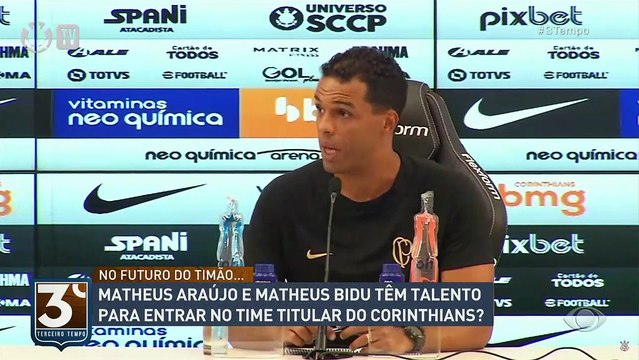 Matheus Araújo e Bidu se dizem prontos para assumir titularidade no Corinthians 17/04/2023 13:19:38