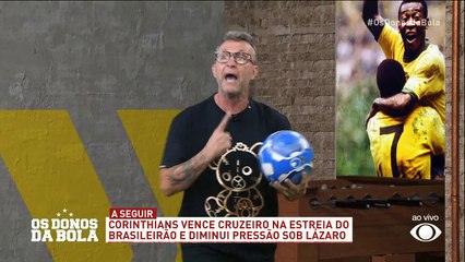 Neto vê Corinthians sem perspectiva e prevê rebaixamento do Cruzeiro 17/04/2023 13:30:11