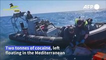 Italian police find two tonnes of cocaine floating off Sicily