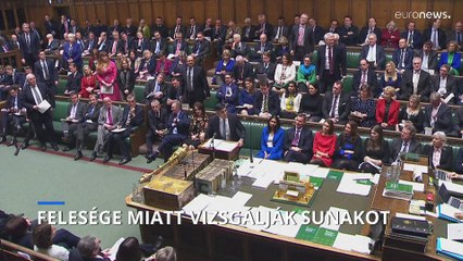 Felesége befektetései miatt vizsgálják a brit miniszterelnököt