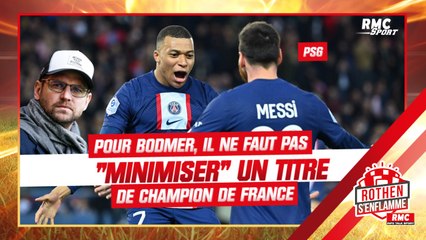PSG : Pour Bodmer, il ne faut pas "minimiser" un titre de champion de France