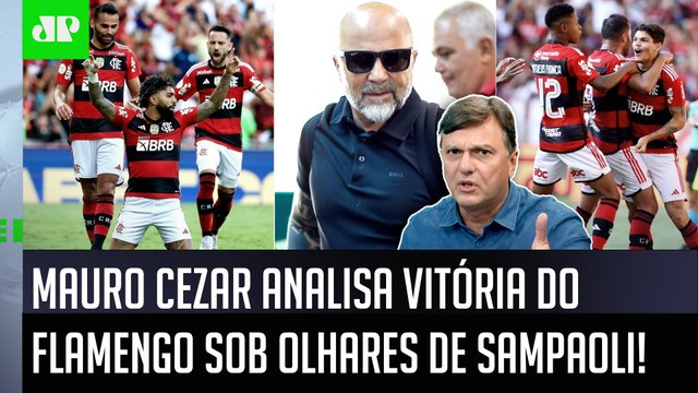 É MUITO CURIOSA a MUDANÇA DE COMPORTAMENTO do Flamengo, né? E o Sampaoli... Mauro Cezar ANALISA!