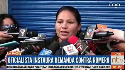 Diputada Choque presentó una denuncia contra Carlos Romero por Conspiración