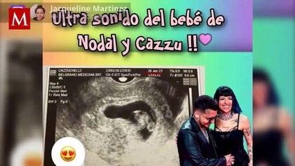 Filtran ultrasonido de Cazzu; revelan fecha en que podría nacer el bebé de Nodal