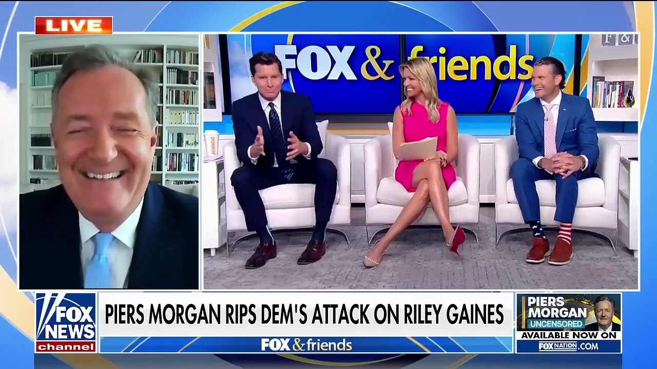 Piers Morgan shuts down Democrat with one question_ 'She froze'