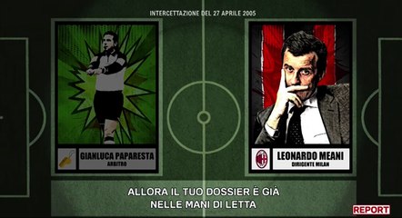 Calciopoli, le intercettazioni inedite tra Meani e Paparesta ▷ Report: "Si arrivò fino alla presidenza del Consiglio"