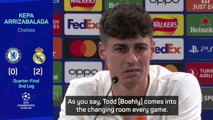 Kepa and Lampard defend Boehly's dressing room appearances