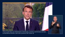 Emmanuel Macron : «Lutter contre toutes les formes de délinquance, de fraudes sociales ou fiscales, sera au cœur de l'action»