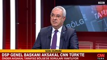 DSP Genel Başkanı Aksakal: CHP'nin DSP'yi aşağılayan bakışı var