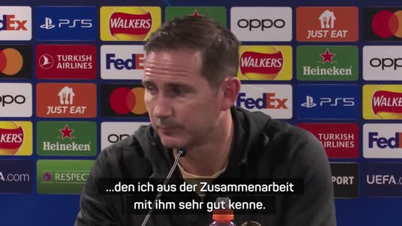 Lampard: 'Sie haben einen großartigen Trainer'