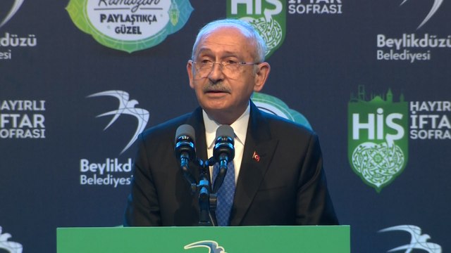 Kılıçdaroğlu: Bu sofra haram yiyenlerin sofrasına hiç ama hiç benzemez