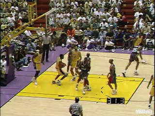 NBAHistory: Magic Johnson recorded 26 points off the bench vs. Houston in 1996