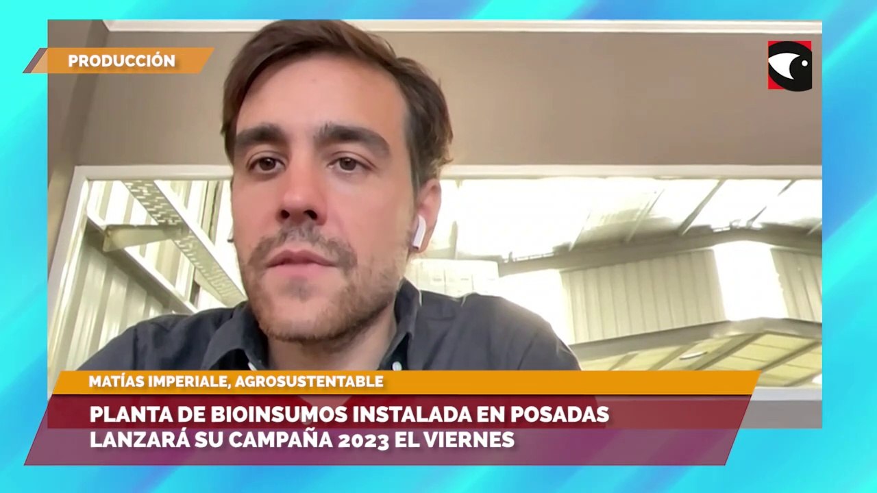 Planta de bioinsumos instalada en Posadas lanzará su campaña 2023 el viernes