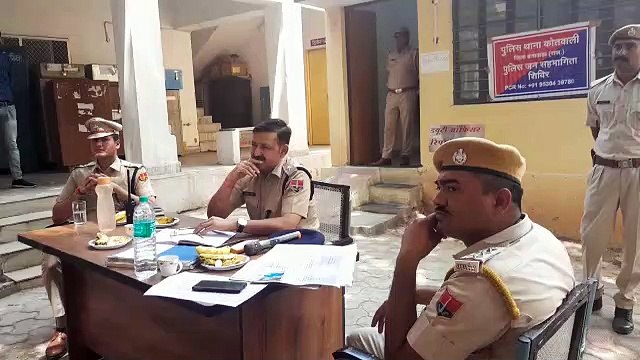 सज्जनगढ़ में एएसपी और बांसवाड़ा कोतवाली में डीएसपी ने सुनी लोगों की समस्या