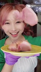 오리고기 기름 안튀게 맛있게먹기 #청담언니 #요리하는메이크업아티스트 #틱톡푸드 #delicious #food