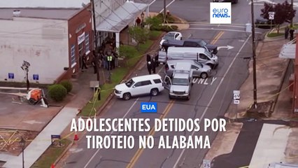 Dois adolescentes detidos por tiroteio no Alabama